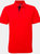 Asquith & Fox Mens Classic Fit Contrast Polo Shirt (Red/ Navy) - Red/ Navy