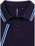 Asquith & Fox Mens Classic Fit Tipped Polo Shirt (Navy/ Cornflower)