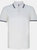 Asquith & Fox Mens Classic Fit Tipped Polo Shirt (White/ Navy) - White/ Navy
