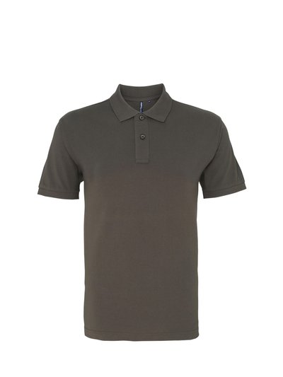 Asquith & Fox Asquith & Fox Mens Plain Short Sleeve Polo Shirt (Slate) product