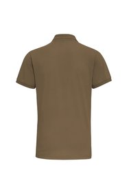 Asquith & Fox Mens Short Sleeve Performance Blend Polo Shirt (Slate)