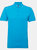 Asquith & Fox Mens Short Sleeve Performance Blend Polo Shirt (Turquoise) - Turquoise