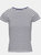 Asquith & Fox Womens/Ladies Mariniere Coastal Short Sleeve T-Shirt (White/Navy) - White/Navy