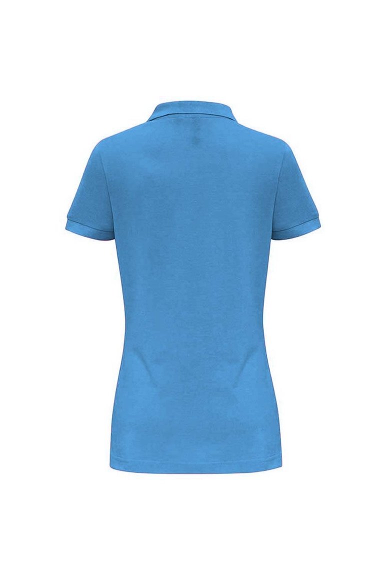 Asquith & Fox Womens/Ladies Plain Short Sleeve Polo Shirt (Sapphire)