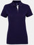 Asquith & Fox Womens/Ladies Short Sleeve Contrast Polo Shirt (Navy/ White) - Navy/ White