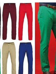 Mens Classic Casual Chino Pants/Trousers