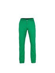 Mens Classic Casual Chino Pants/Trousers - Kelly