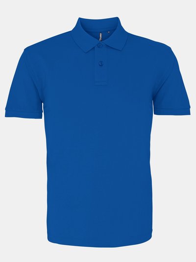 Asquith & Fox Mens Plain Short Sleeve Polo Shirt - Bright Royal product