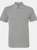 Mens Plain Short Sleeve Polo Shirt - Heather - Heather