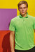 Mens Plain Short Sleeve Polo Shirt - Lime