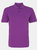 Mens Plain Short Sleeve Polo Shirt - Orchid - Orchid