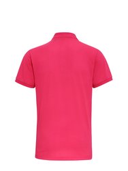 Mens Short Sleeve Performance Blend Polo Shirt