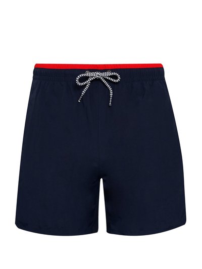 Asquith & Fox Mens Swim Shorts - Navy/Red product