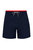 Mens Swim Shorts - Navy/Red - Navy/Red