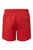 Mens Swim Shorts - Red/Red