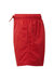 Mens Swim Shorts - Red/Red