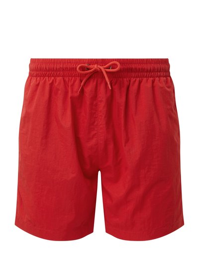 Asquith & Fox Mens Swim Shorts - Red/Red product