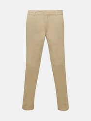 Womens/Ladies Casual Chino Trousers - Khaki - Khaki