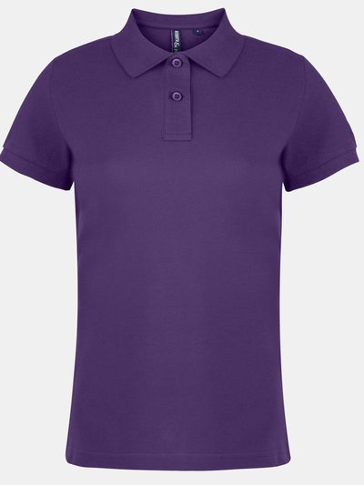 Asquith & Fox Womens/Ladies Plain Short Sleeve Polo Shirt  product