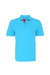 Asquith & Fox Mens Classic Fit Contrast Polo Shirt (Turquoise/ Red) - Turquoise/ Red