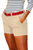 Asquith & Fox Womens/Ladies Classic Fit Shorts (Khaki)