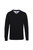 Mens Cotton Rich V-Neck Sweater - Black - Black