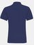 Mens Plain Short Sleeve Polo Shirt - Denim