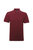 Mens Short Sleeve Performance Blend Polo Shirt (Burgundy) - Burgundy