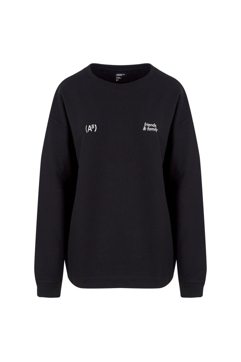 Friends And Family Sweatshirt - Black