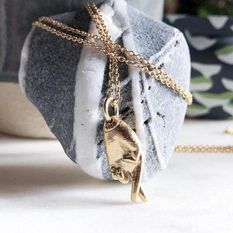 Good Luck Gold Charm Necklace