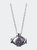 Protection Charm Necklace In Silver - Silver