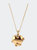 Wise Heart Gold Charm Necklace - 18k Gold