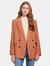 Allegra Oversized Blazer - Baked Clay