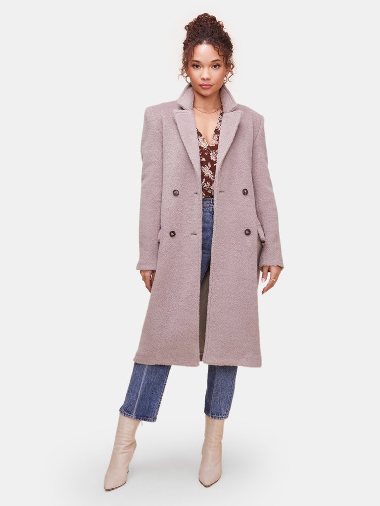 Blair Coat - Taupe