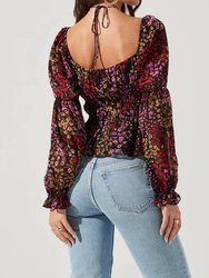 Bloomfield Floral Halter Top