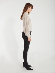 Brynn Textured Pointelle Sweater 