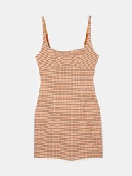 Daisy Square Neckline Mini Dress