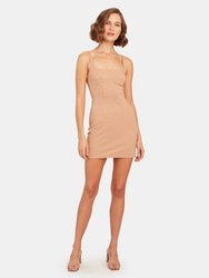 Daisy Square Neckline Mini Dress