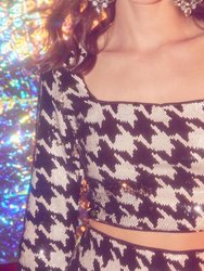 Darby Sequin Crop Top