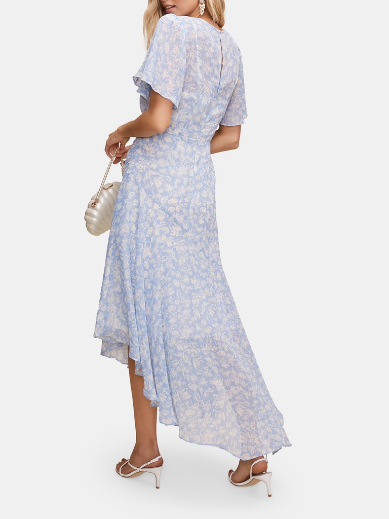 Flutter Sleeve Maxi