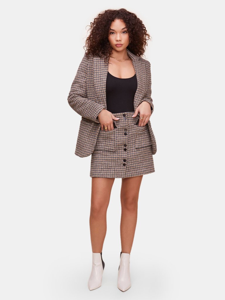 Harlow Plaid Blazer