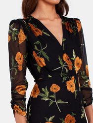 Joni Midi Wrap Dress