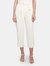 Larsen Front Pleat Crop Pants