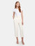 Larsen Front Pleat Crop Pants