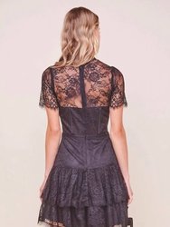 Leilani Lace Bustier Mini Dress