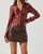 Long Sleeve Blouse - Brown