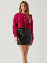 Madison Sweater - Pink