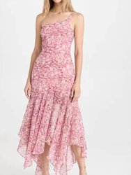 Malvina Dress - Pink Floral