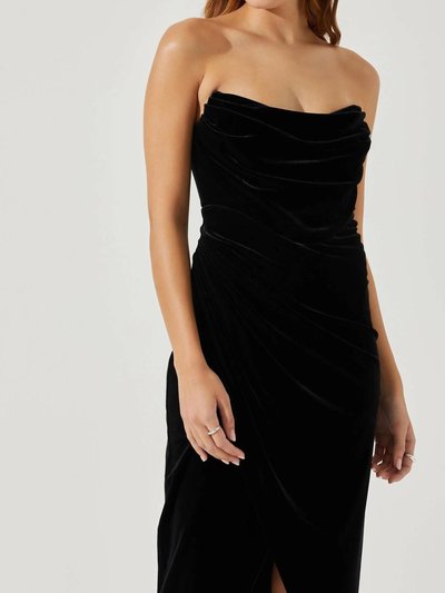 ASTR the Label Meghan Velvet Midi Dress product