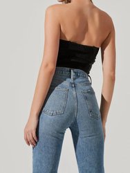 Mercury Ruched Tube Top